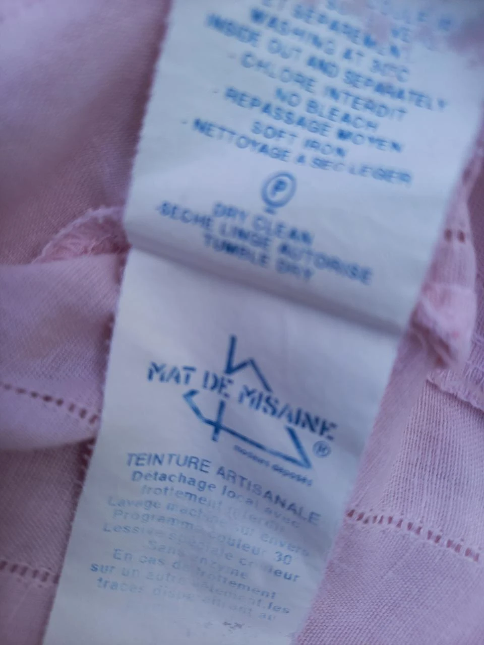 Pink Mât de Misaine shirt size 38 – photo 6